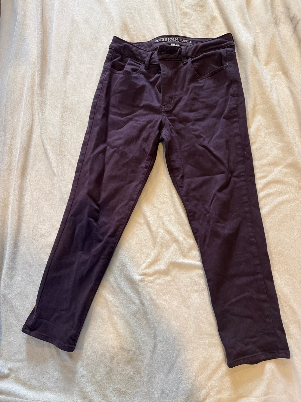 American Eagle Outfitters Women’s Dark Purple Jeggings